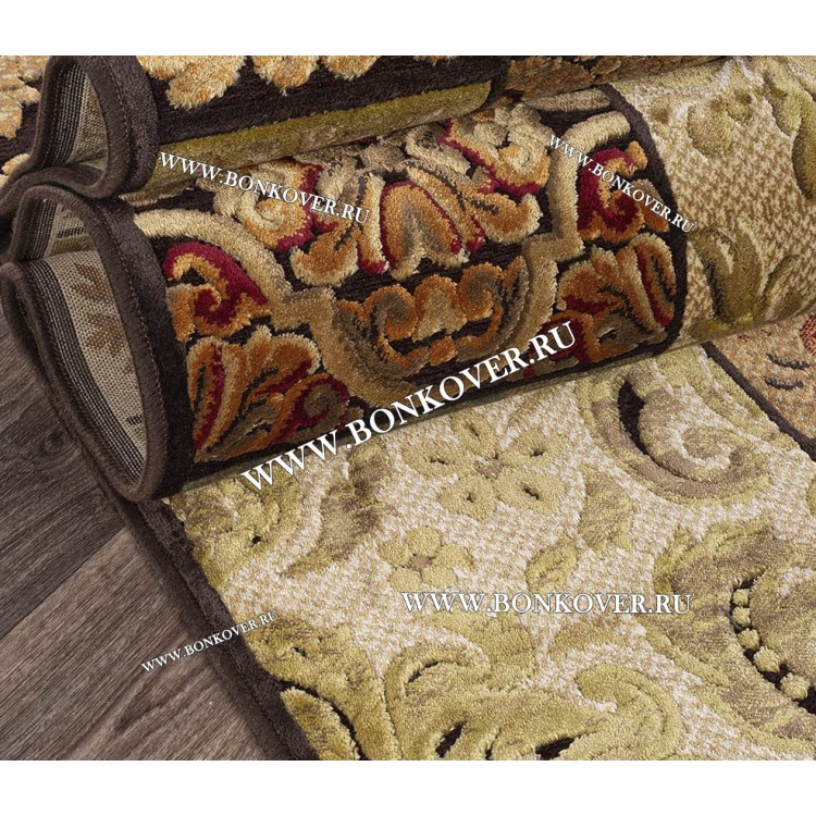 Ковер для гостиной из артшелка дизайн 42 Разноцветный