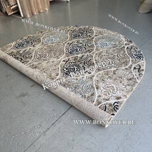 Ковер Российского Производства Дизайн 16 Бежевый Овальный